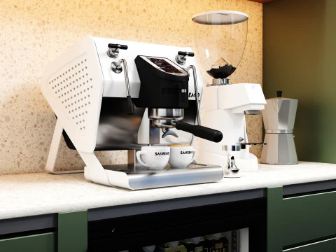 Coffee Corner CC3 3D Model