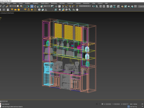 Kącik kawowy CC3 Model 3D