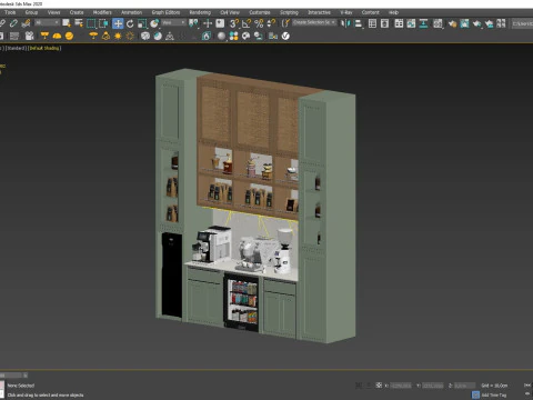 Coffee Corner CC3 3D Model
