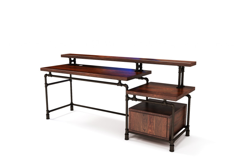 Стіл офісний OD02 3D Модель .c4d .max .obj .3ds .fbx .stl .blend 