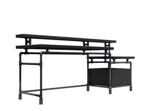 Стіл офісний OD02 3D Модель