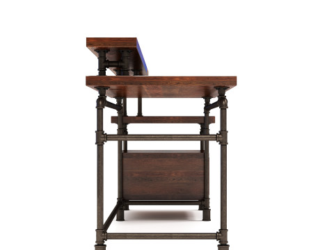 Стіл офісний OD02 3D Модель