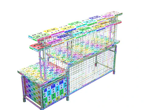 Office Desk OD03 3D Model