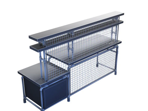 Office Desk OD03 3D Model