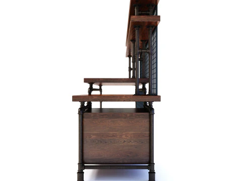 Office Desk OD03 3D Model