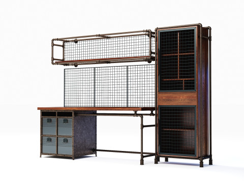 Bureau OD04 3D Model