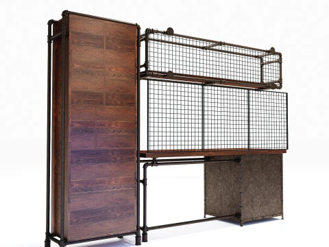 Office Desk OD04 3D Model