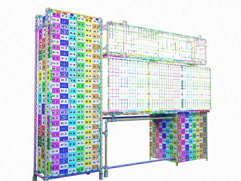 Office Desk OD04 3D Model