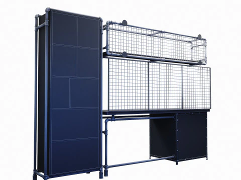 Office Desk OD04 3D Model