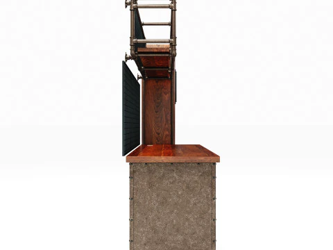 Office Desk OD04 3D Model
