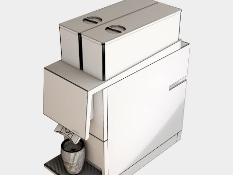 Thermoplan BlackWhite4 compact CTM CM25 3D Model