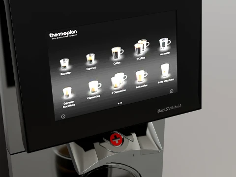 Thermoplan BlackWhite4 compact CTM CM25 3D Model