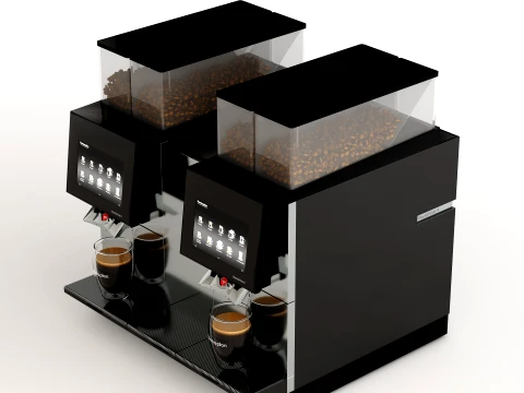 BlackWhite4 compact TwinTower CM26 3D Model