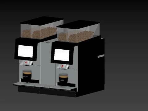 BlackWhite4 compact TwinTower CM26 3D Model