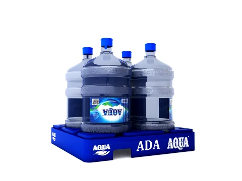 Pallet for Water Bottle Gallon 19 litre 3D Model