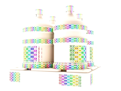 Pallet for Water Bottle Gallon 19 litre 3D Model