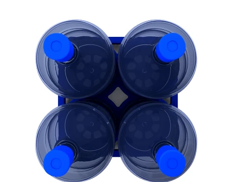Pallet for Water Bottle Gallon 19 litre 3D Model