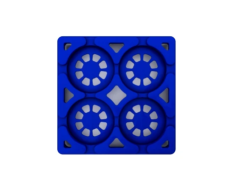 Pallet for Water Bottle Gallon 19 litre 3D Model