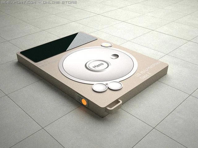 d mp3 3D Model .c4d .max .obj .3ds .fbx .stl .blend