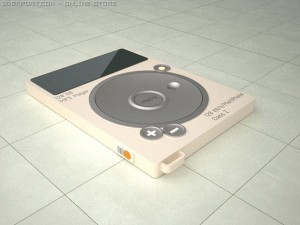 d mp3 Modello 3D