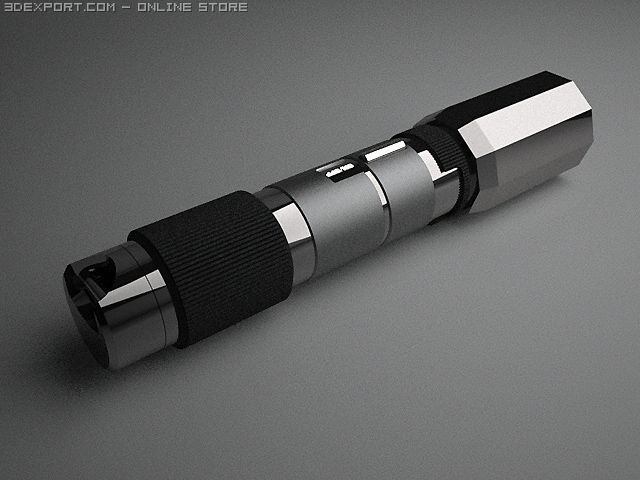 flash b 3D Модель .c4d .max .obj .3ds .fbx .stl .blend 