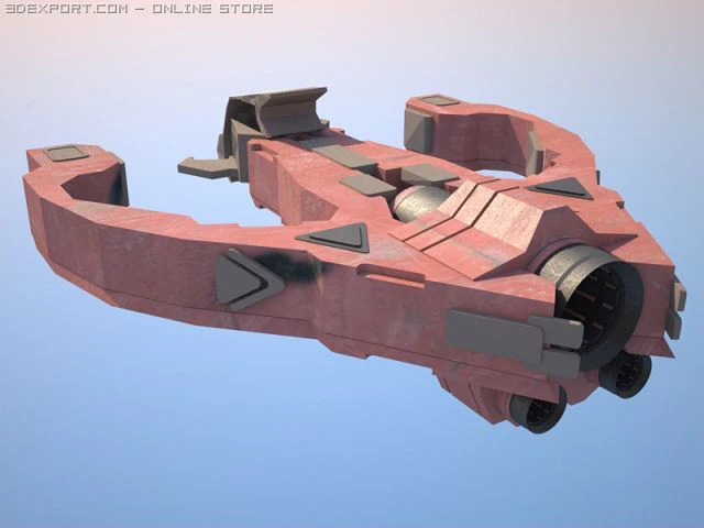 drifter 3D Model .c4d .max .obj .3ds .fbx .stl .blend 