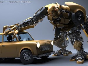 robot decepticon Model 3D