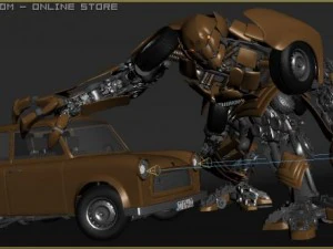 robot decepticon 3D Model