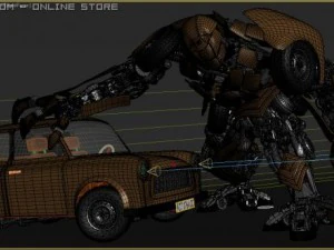 robot decepticon 3D Model