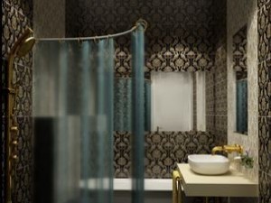 modern bathroom Modèle 3D