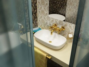 modern bathroom Modèle 3D