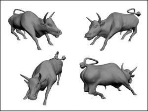 boğa 3D Model