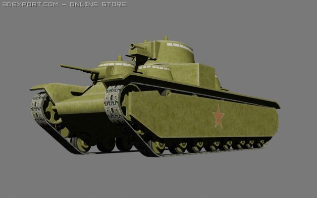 t35 Modèle 3D .c4d .max .obj .3ds .fbx .stl .blend 
