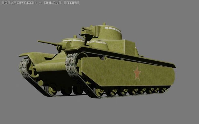 t35 3D Model .c4d .max .obj .3ds .fbx .stl .blend