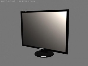 monitor 3D Model