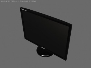 monitor 3D Model