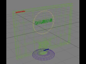 monitor 3D Model