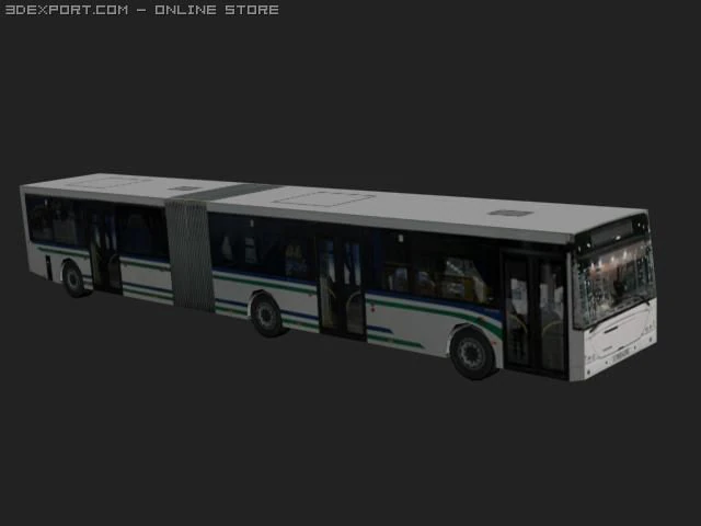 city bus 3D Model .c4d .max .obj .3ds .fbx .stl .blend