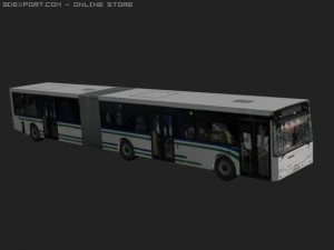 city bus 3D Модель