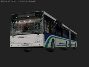 city bus 3D-Modell