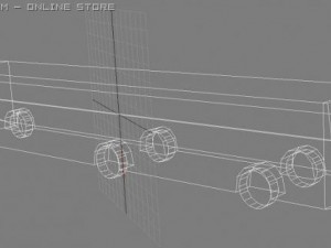 city bus 3D-Modell