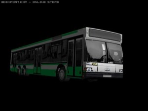 long bus 3D Модель