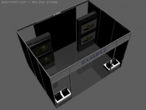 trade stand 1 3D Model