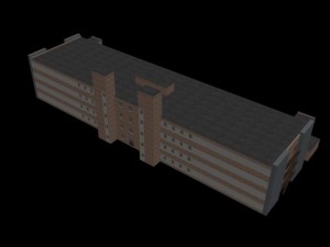 industrial building 3D Model
