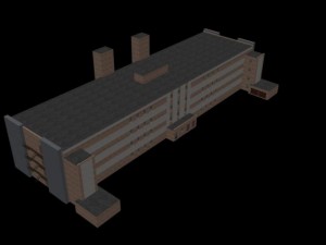 industrial building 3D Model