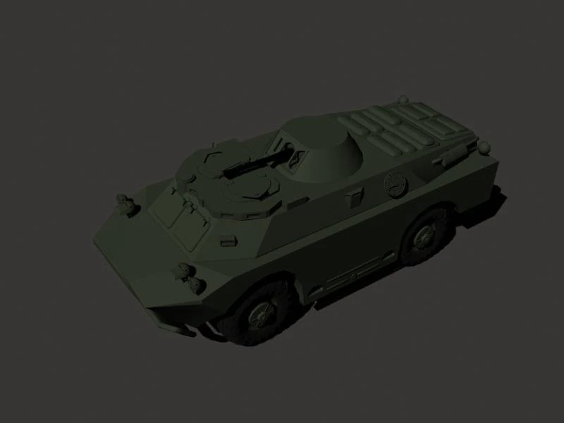 brdm2 3D Model .c4d .max .obj .3ds .fbx .stl .blend