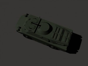 brdm2 Modèle 3D