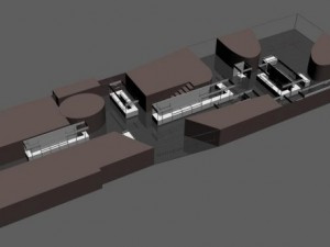 expo center 3D Модель