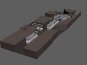 expo center Modelo 3D