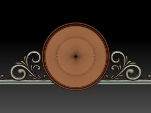 decorative mirror 3D Model